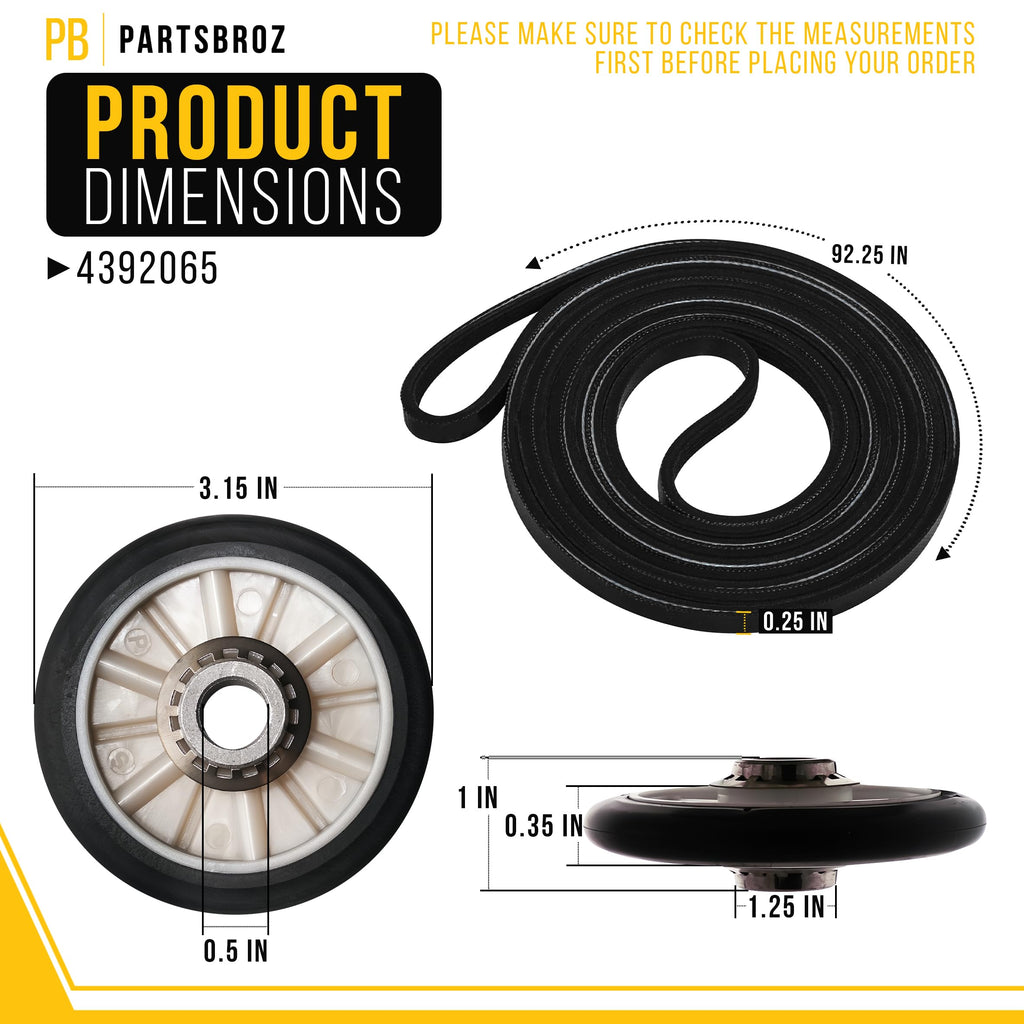 Dryer Repair Kit for Maytag MGD5591TQ0
