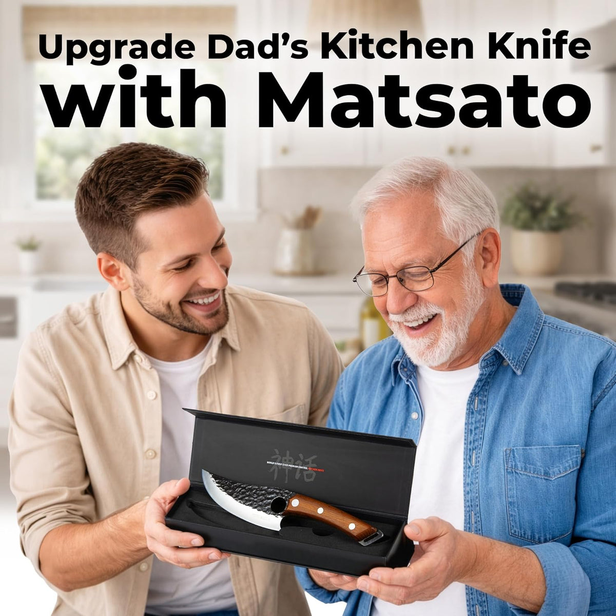 Chef Knife - Perfect Kitchen Knife for Cooking, Chopping