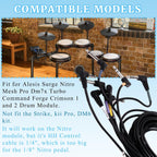 Cable Harness Snake Loom Replacement Compatible with Alesis Nitro Mesh Electronic Drum Set Module Surge Command Forge