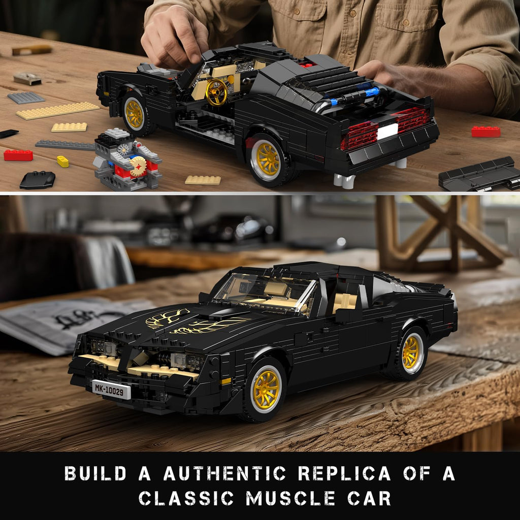 Classic Supercar Building Set, 1557 PCS MOC Sport Car Model Kit