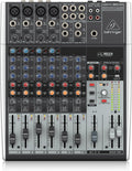XENYX 1204USB Premium 12-Input 2/2-Bus Mixer with XENYX Mic Preamps and Compressors, British EQ and USB/Audio