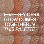 Signature Palette - #OFRAglow | Highlighter Palette with 5 Shades for a Radiant Look | Travel-Friendly Makeup Palette