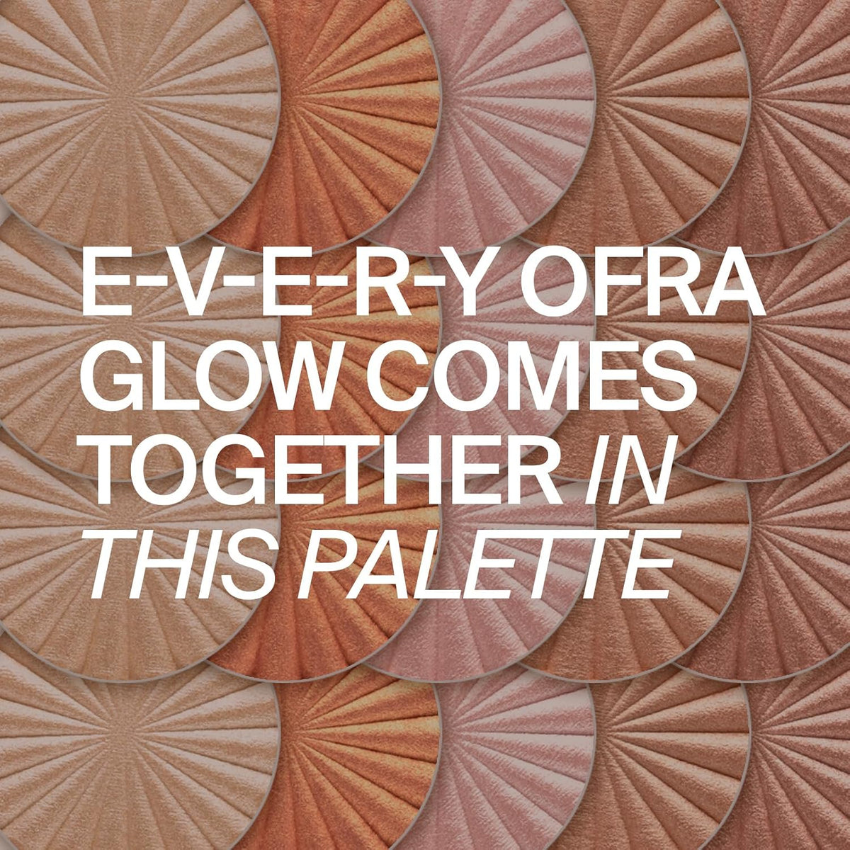 Signature Palette - #OFRAglow | Highlighter Palette with 5 Shades for a Radiant Look | Travel-Friendly Makeup Palette