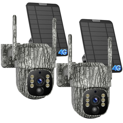 4G LTE Trail Camera, 360° View Cellular Hunting Camera with Live Streaming