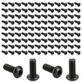 100 Pcs M3 x 8mm Hex Socket Button Head Cap Screws Bolts