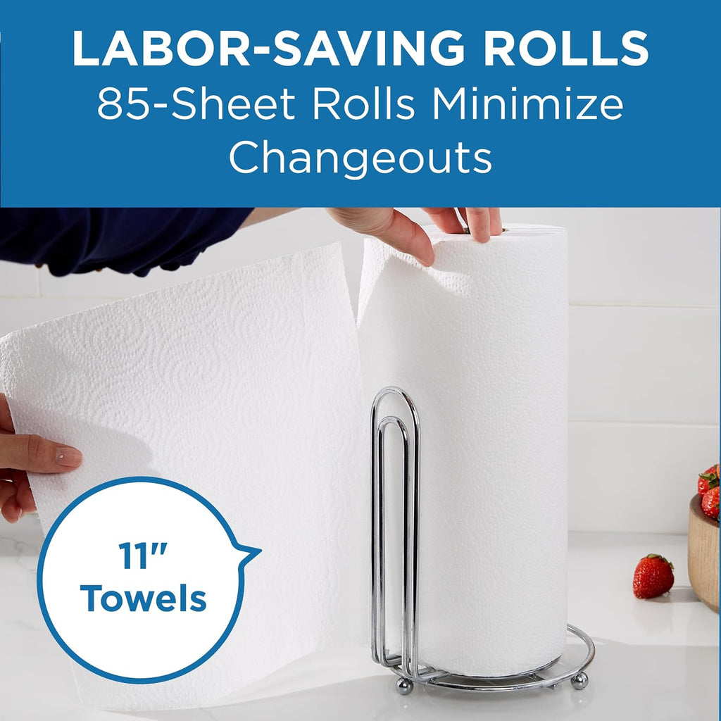 Pacific Blue Select by Georgia-Pacific PRO 2-Ply Perforated Roll Paper Towels, Individually Wrapped, White, 85 Sheets