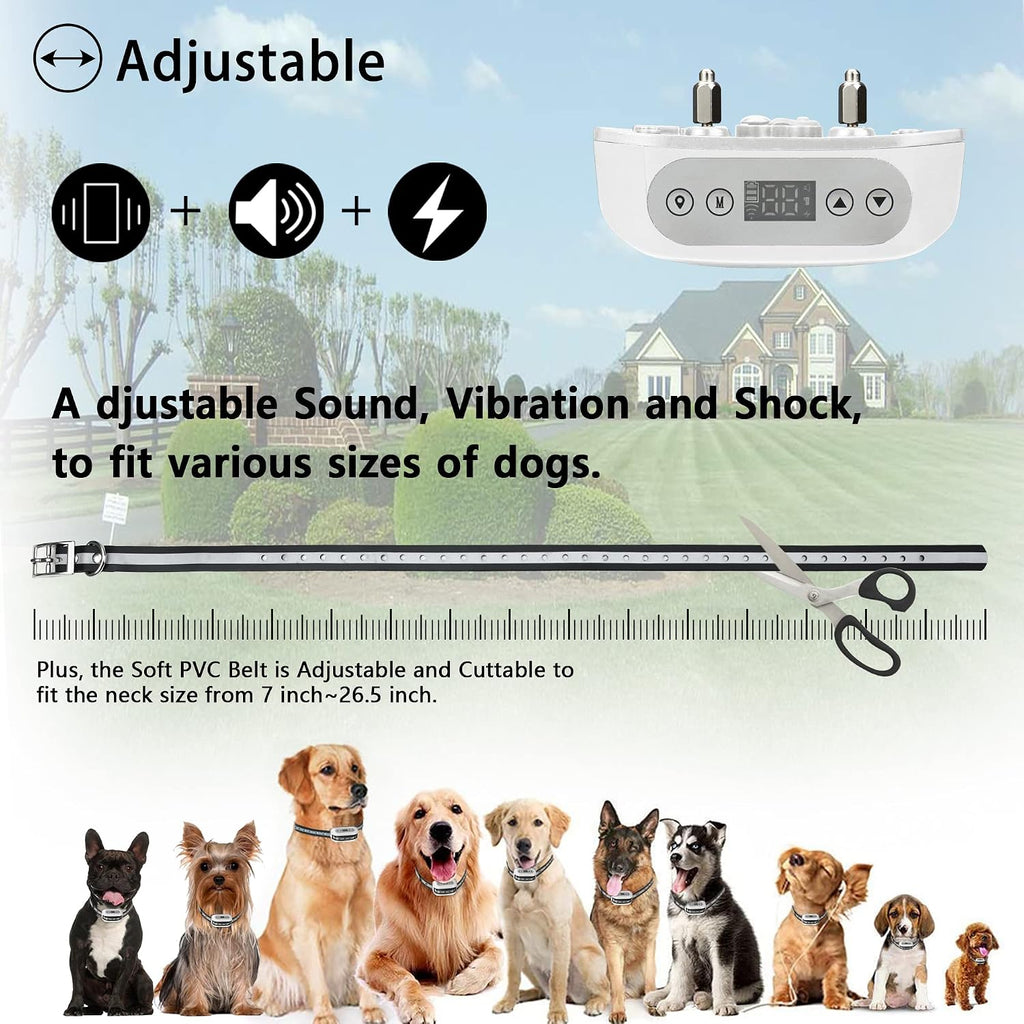 GPS Wireless Dog Fence System, Electric Satellite Technology Pet Containment System by GPS Signal for Dogs and Pets