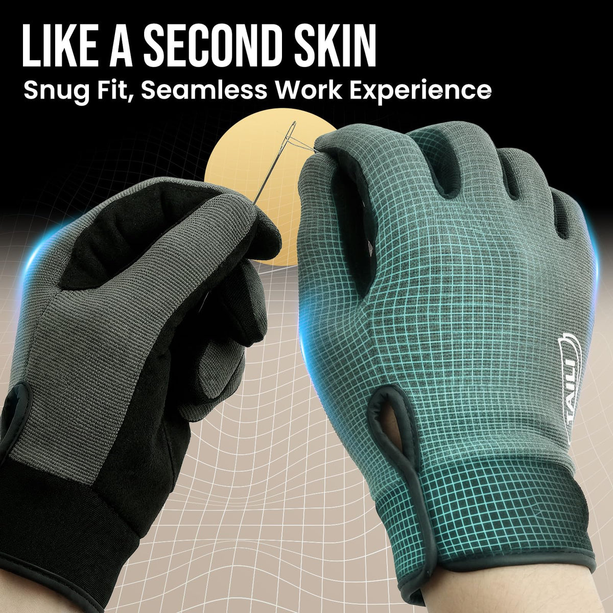 Level 2 Needle Resistant, Level 5 Puncture Resistant Work Gloves, XL