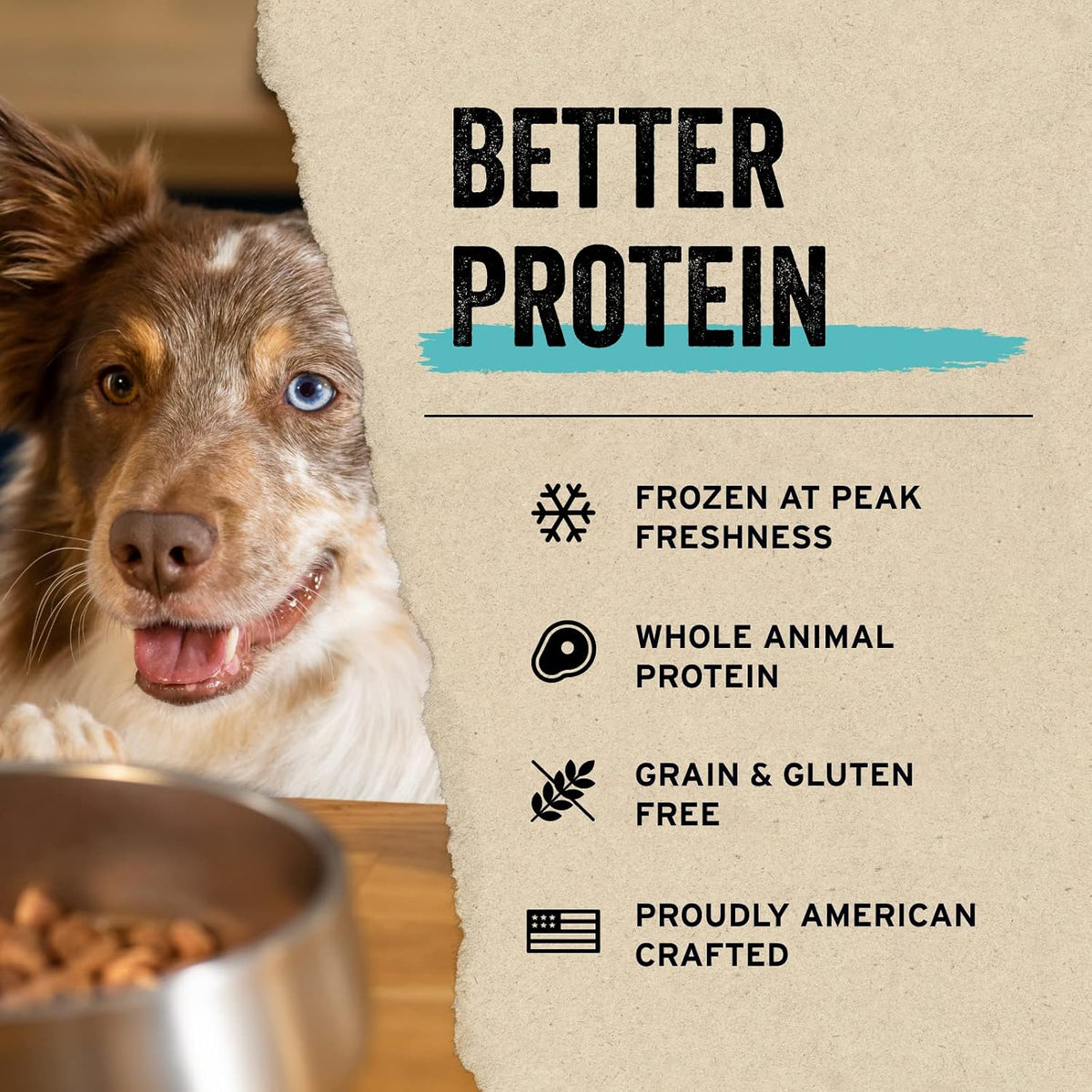 Freeze Dried Dog Food Topper, Beef Soft Mini Nibs, 18 oz