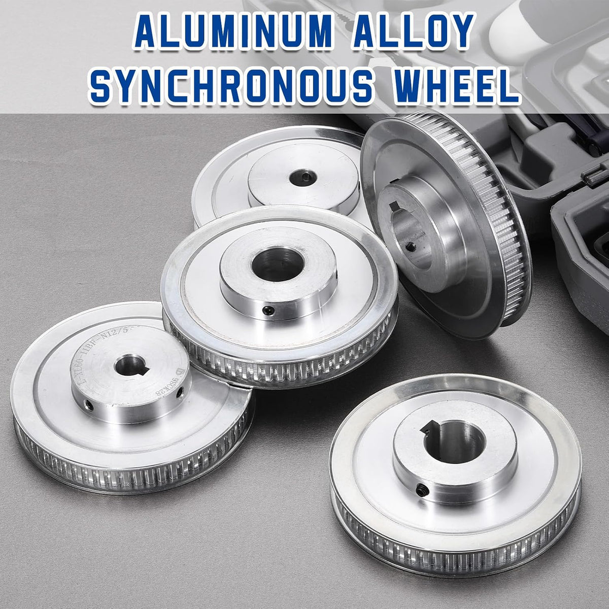 uxcell XL Timing Pulley P60XL037-B16 with Hub, 60 Teeth 16mm Bore