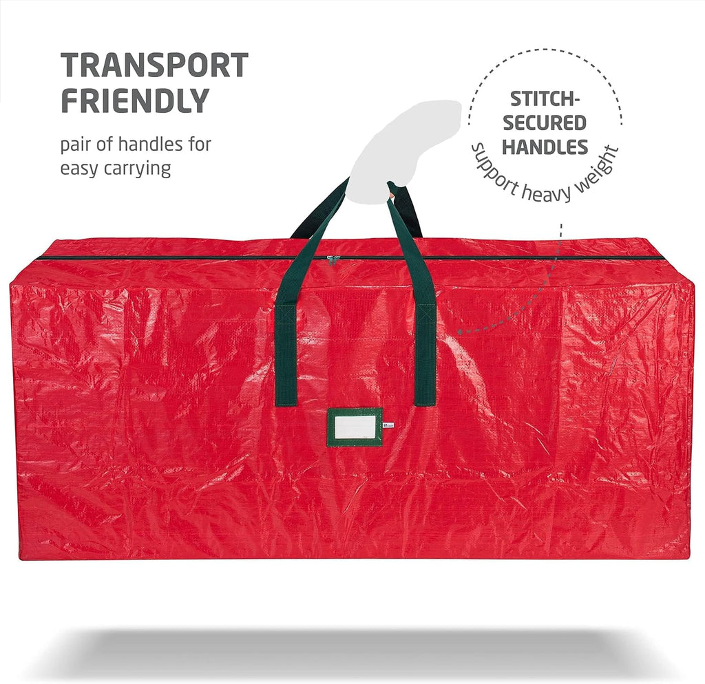 Christmas Tree Storage Bag - Fits 7.5 Ft Artificial Trees - Plastic, Waterproof Christmas Tree Bag For Storage Box