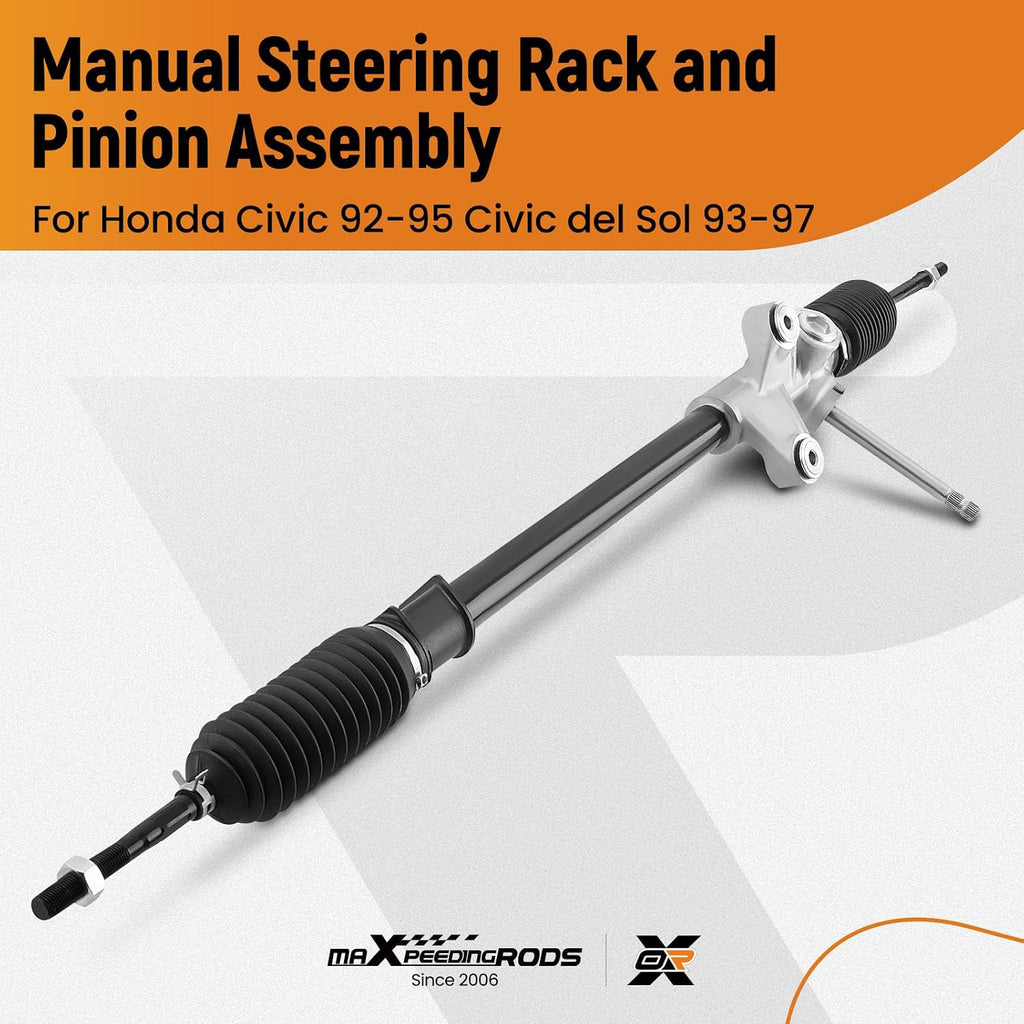 maXpeedingrods Manual Steering Rack and Pinion for Honda Civic 1992-1995