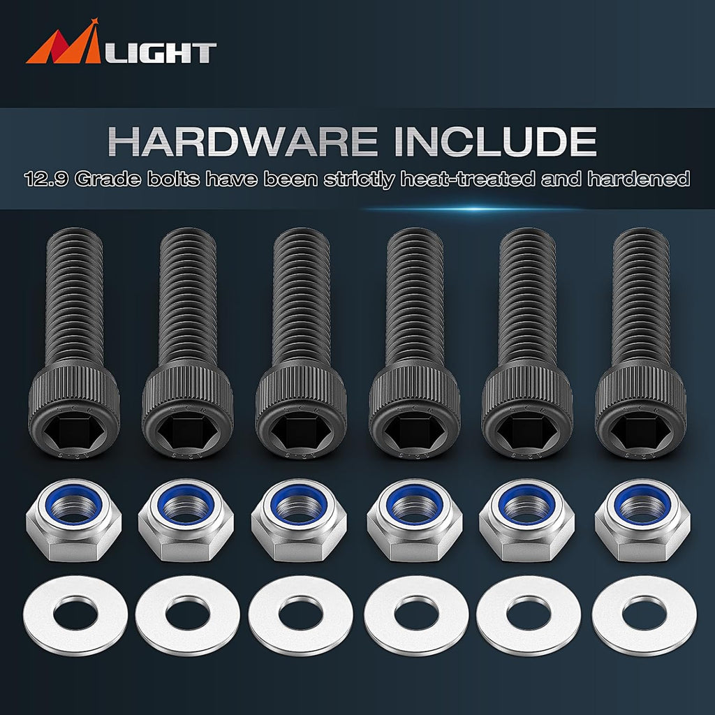 Nilight 2" Front Leveling Kit for Dodge Ram 1500 4WD 2006-2026