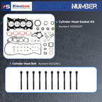 2AR-FE Timing Chain Kit & Head Gasket Set For Toyota 2009-2019