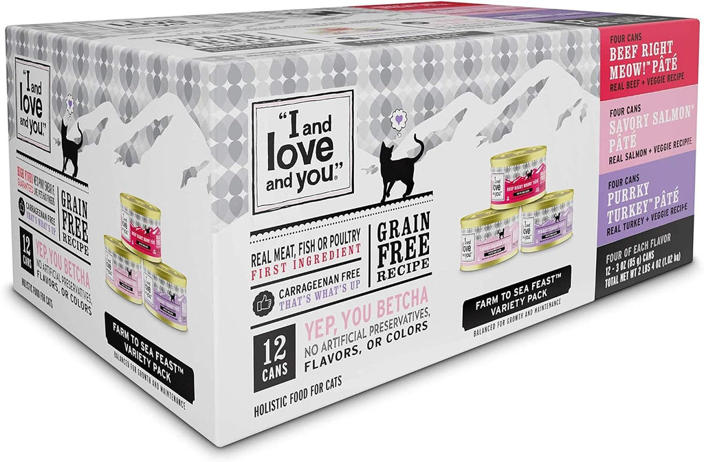 Naked Essentials Wet Cat Food Variety Pack | 12 Pack