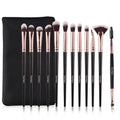 Eye Makeup Brushes, 12 PCS Professional Eye shadow, Concealer, Eyebrow, Foundation, Powder Liquid Cream Blending