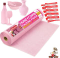 Pink Honeycomb Packing Paper for Moving 12-Inch x 66-Feet Bubble Honeycomb Wrap, Honeycomb Wrapping Paper for Packing