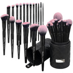 18Pcs Pro Deluxe Makeup Brushes set with Make up Brush Holder