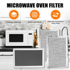 3Pcs Microwave Filter Set Compatible with Microwave JVM6175EK6ES