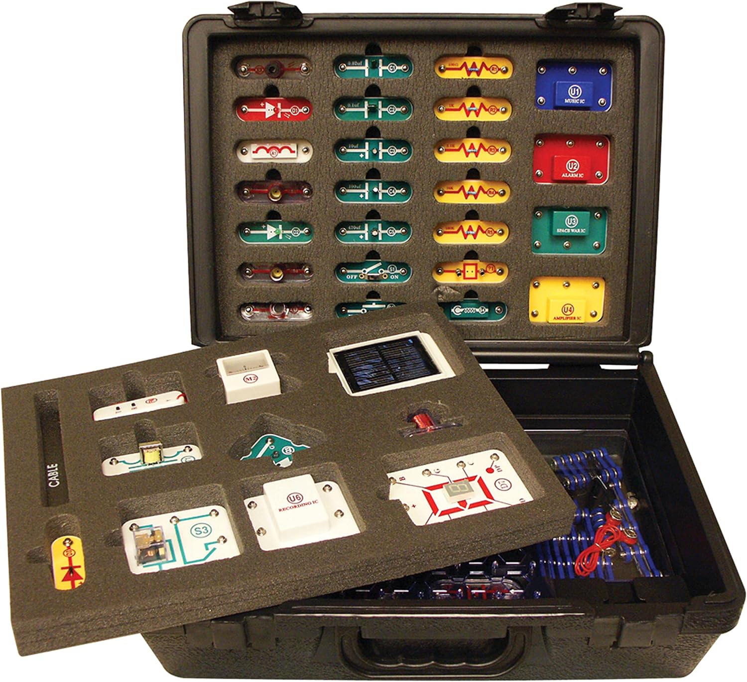 Extreme SC-750R Electronics Exploration Kit + Student Training Program with Student Study Guide | Perfect for STEM
