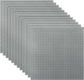 Classic Baseplates Building Base Plates for Building Bricks 100% Compatible with Major Brands-Baseplates 10" x 10"