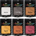Mica Pearl Pigment Powder Kit, 6 Metal Tones 3.5oz (100g) | Jewelescent - Cosmetic Grade, Epoxy Resin Color Pigment