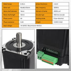 CNCTOPBAOS Integrated Nema34 Closed Loop Stepper Motor 8.5N.m 6A DC24V-60V