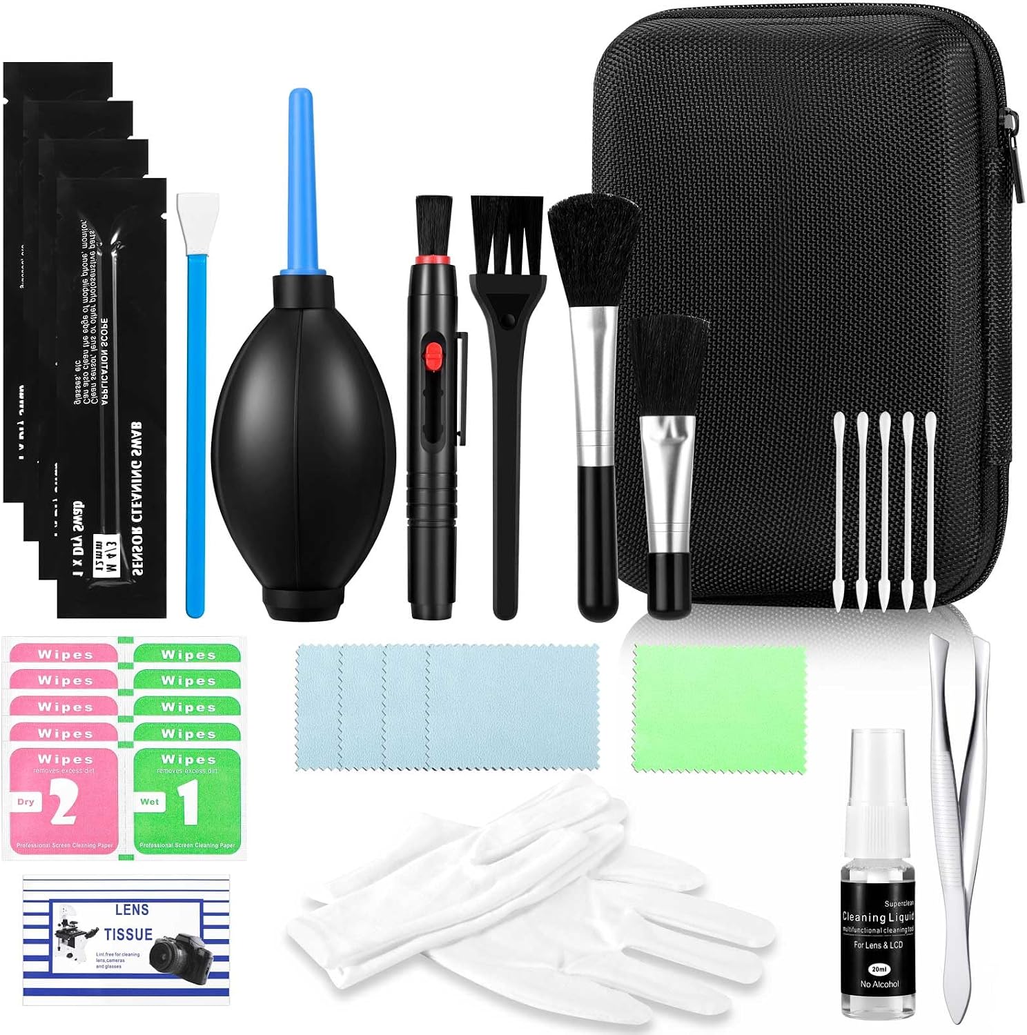 Camera Lens Cleaning kit，Camera Accessories，Camera Sensor and Lens Cleaning kit，Lens Pen