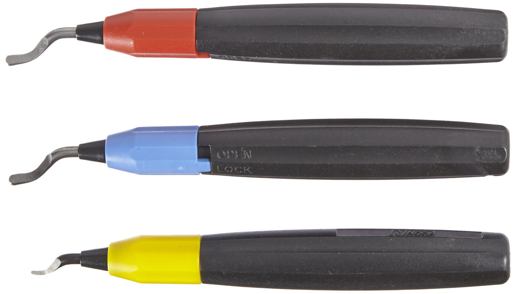 Fowler 52-483-555 Deburring Cutter Set, 3 Piece