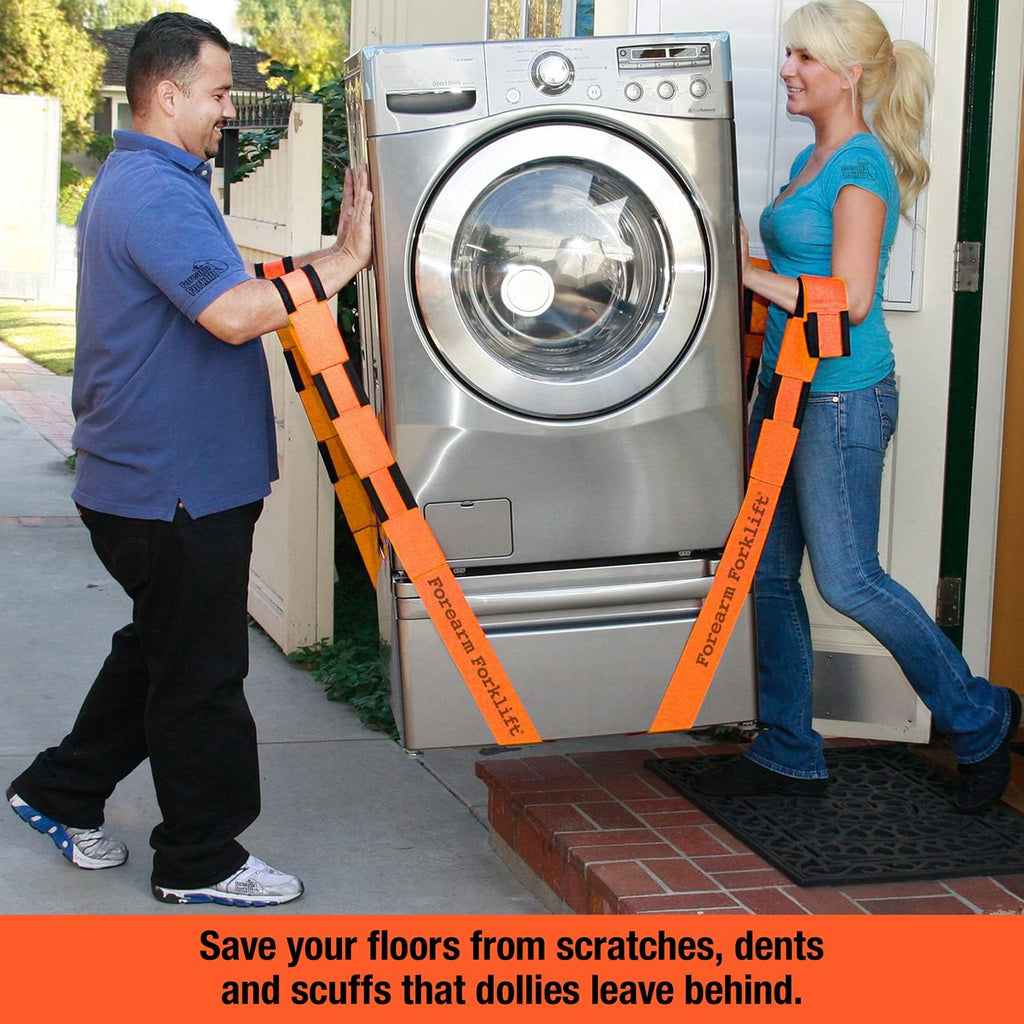 2-Person Lifting and Moving Straps - Lift, Move and Carry Furniture, Appliances, Mattresses or Any Item up to 800