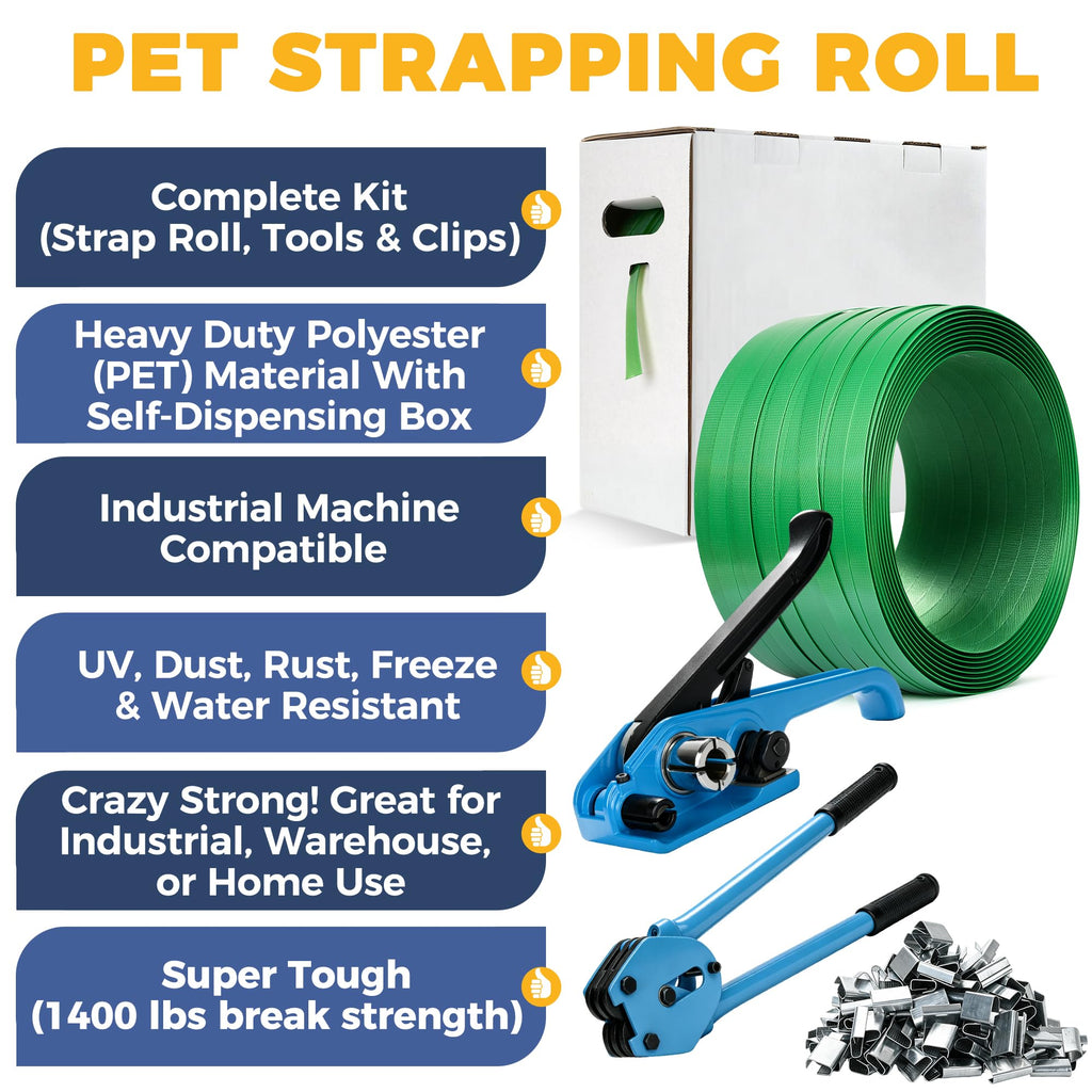 Heavy Duty Packaging Banding Strapping Kit Industrial Banding Tools