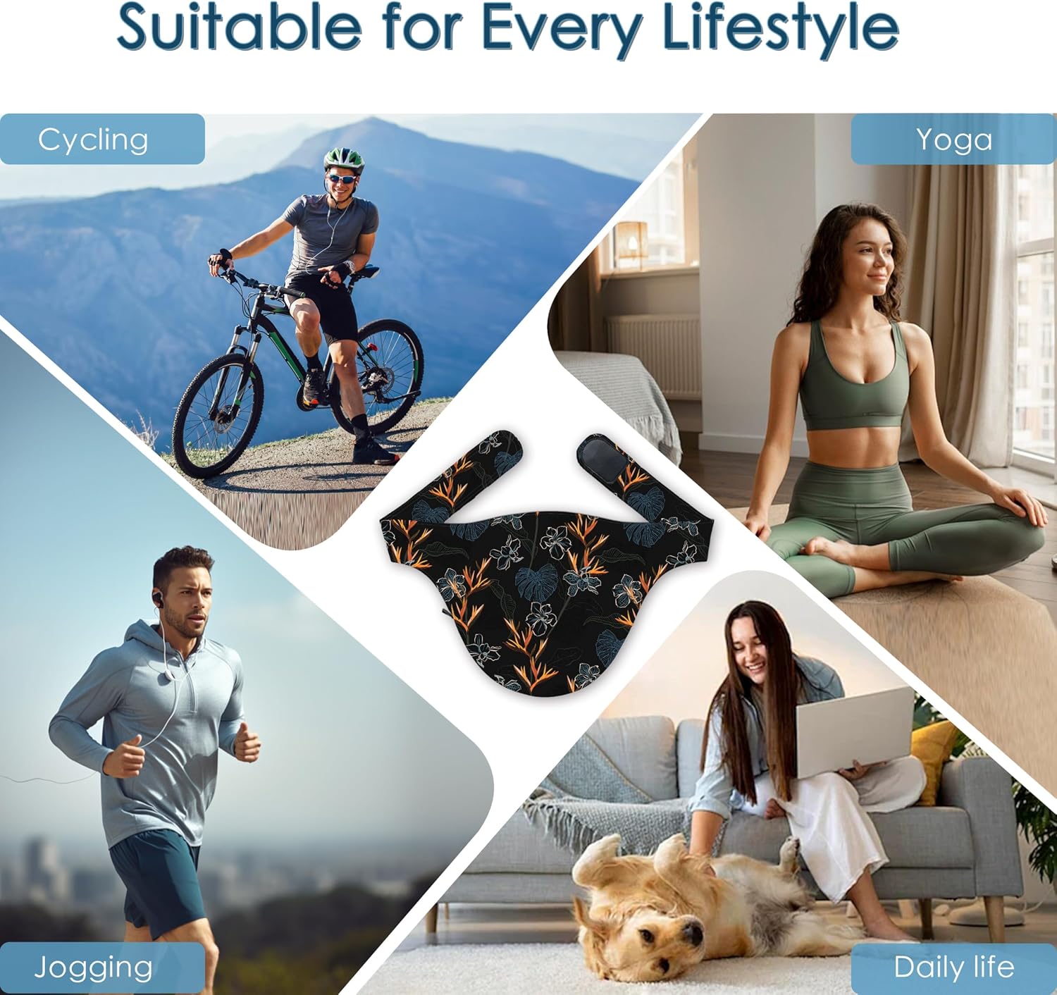 Ostomy Belt | Leak & Odor Protection | Abdomen Ostomy Bag Covers for Men and Women | Sports and Daily Life