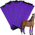 Horse Fly Boots, Breathable Mesh Protection Set of 4, Comfortable Horse Leggings, Breathable Mesh Design, Equine