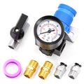 TAILONZ 1/4"NPT Pneumatic Pressure Regulator AR2000,Blue