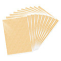 7000 Pcs Dot Stickers 1/4 Inch Color Coding Labels, Orange