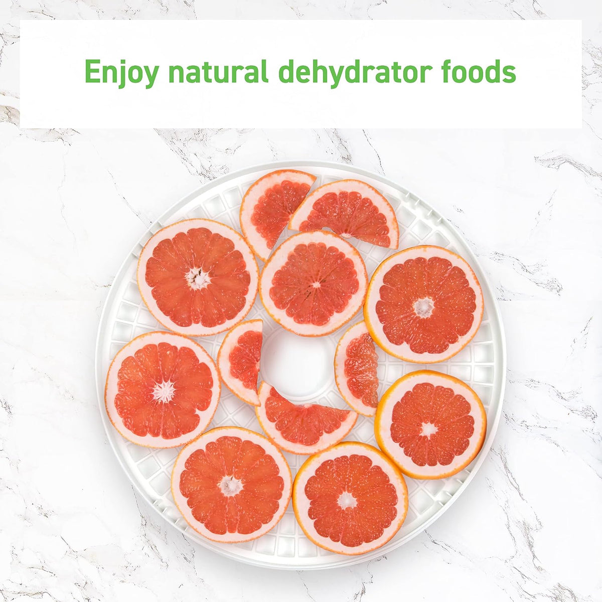 Food Dehydrator Accessories, Plastic Trays, 5 Trays CFD-N051-W Only | Compatible with Cosori 5 Trays CFD-N051-W Only