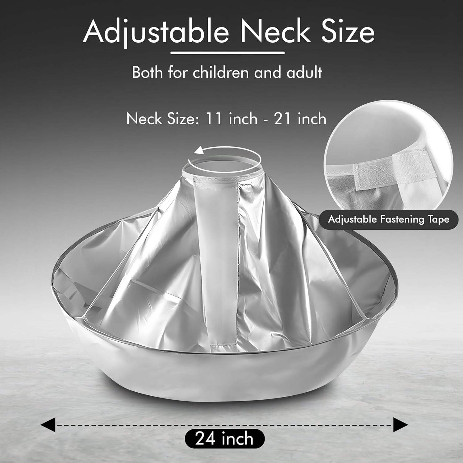 Hair Cutting Cape Professional Salon Barber Cape Foldable Haircut Cloak Hairdressing Umbrella Apron Kit for Adult Men