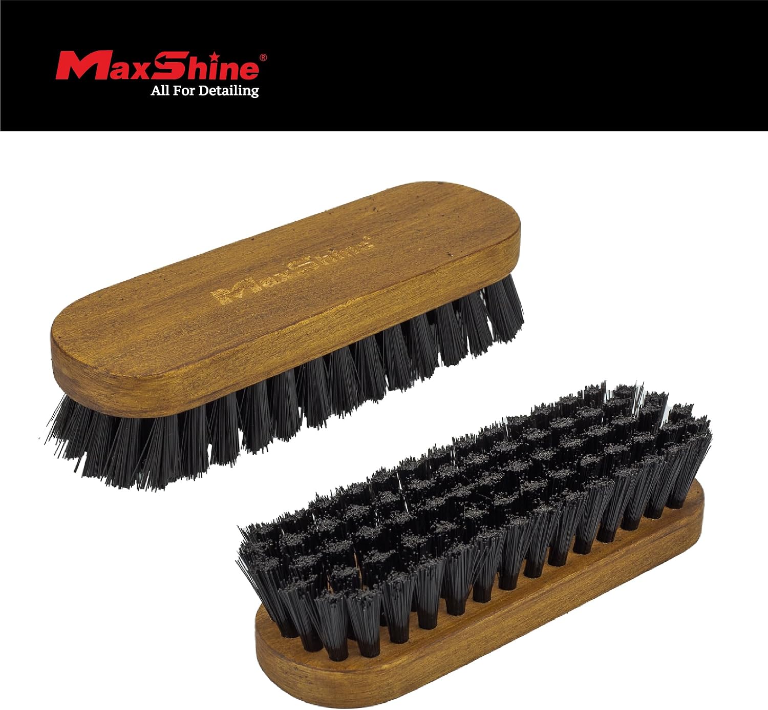 Universal Leather & Upholstery Brush – Soft Nylon Interior Detailing Brush for Leather, Vinyl, Fabric & Carpet