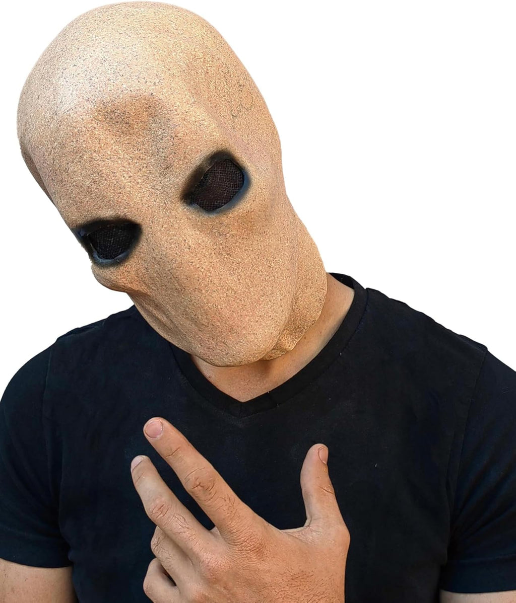 Mask Silent Stalker Creepy Pasta Collection Durable Latex Costume Hand Painted Horror Halloween Carnival Parade