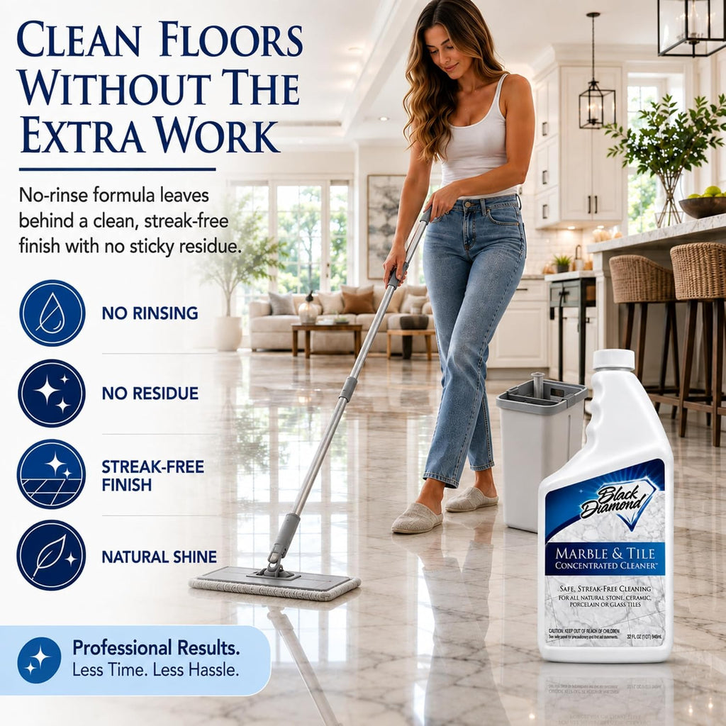 Marble & Tile Floor Cleaner Concentrate, 1 Quart