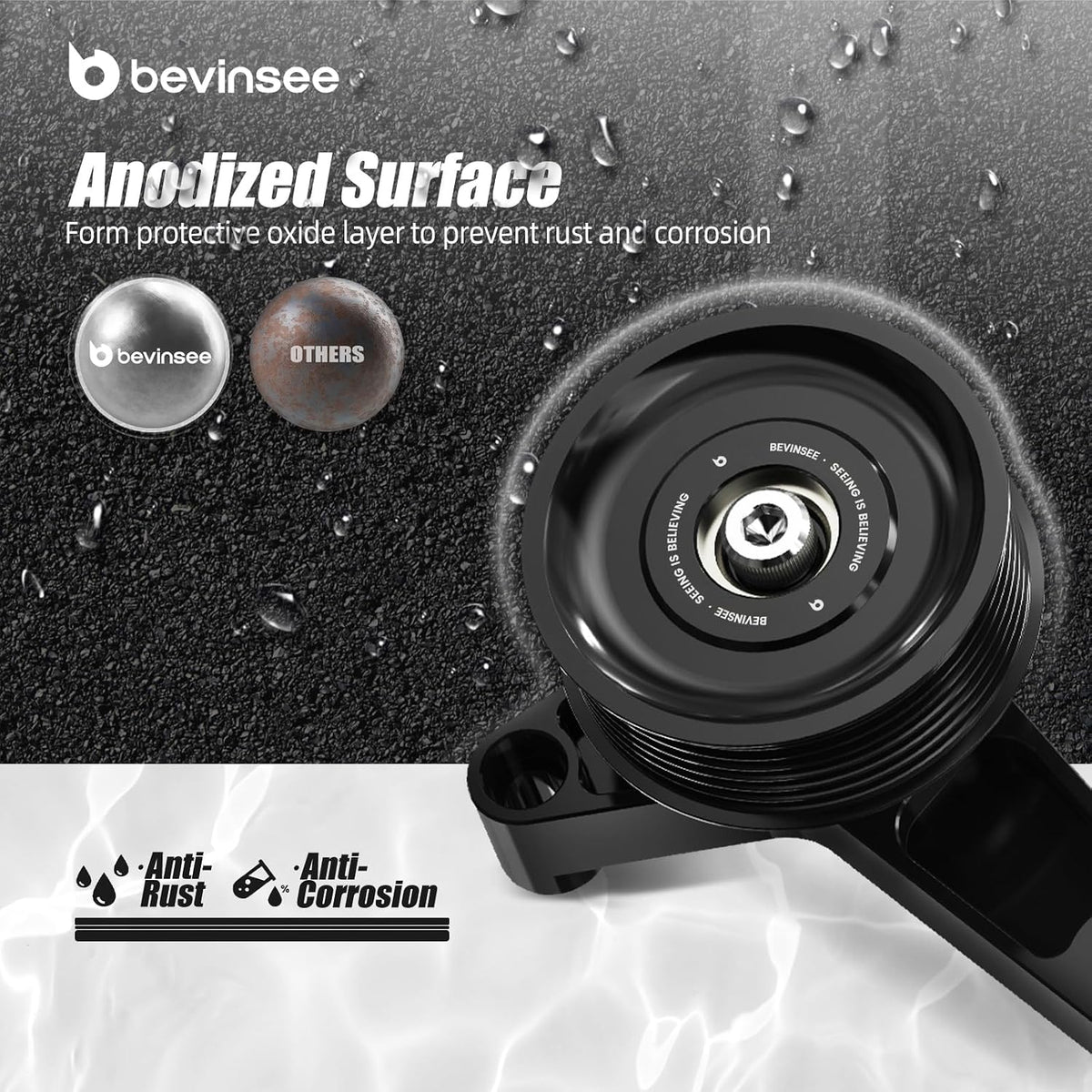 Bevinsee K24 Swap EP3 Idler Pulley Kit Adjustable