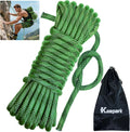 Rock Climbing Rope Static Ropes- 10.5mm 12.7mm Dia, 32FT 150FT 200FT 3825lbs-9000lbs Arborist Tree Rope Heavy Duty