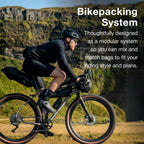 Escapist Biking Frame Bag, Black S