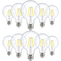 Sunco 10 Pack G25 LED Globe Light Bulbs for Vanity, 5W, 3000K