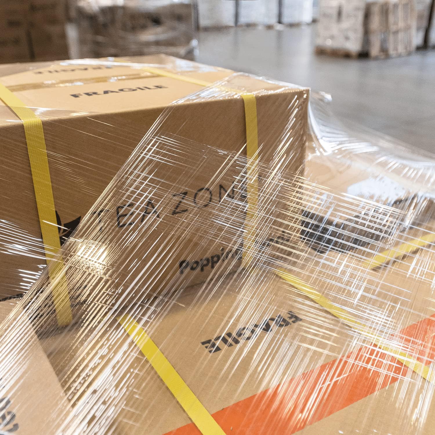 Hand Wrap Stretch Film - 43 Gauge, 18"x1476' (4 rolls)