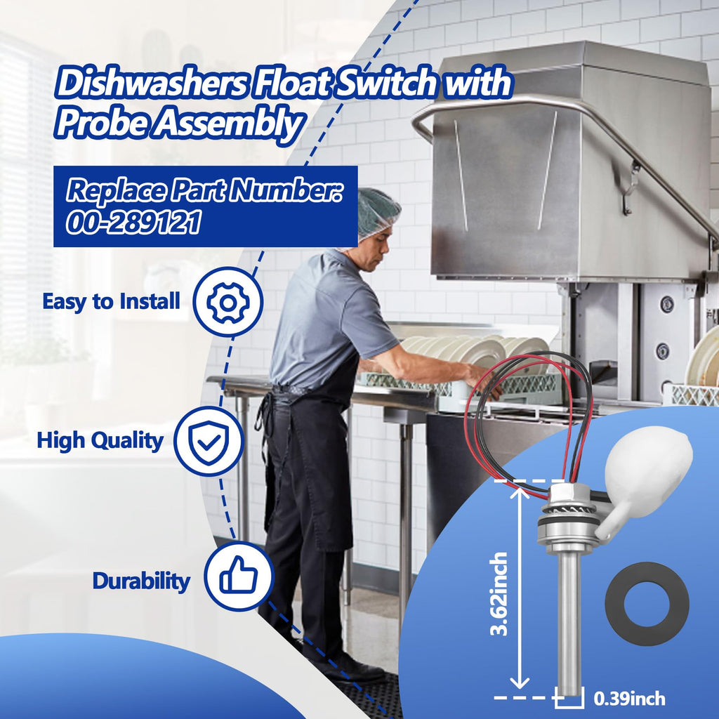 00-289121 Dishwashers Float Switch with Probe Assembly