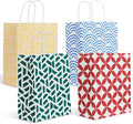 Assorted Color Paper Bag Set, 24pcs, 10.2 * 8.5 * 3.9 Inches