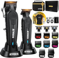 Hair Clippers for Men Professional, Barber Clippers and Trimmers Set, Cordless Hair Clippers, Hair Cutting Kit