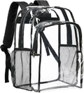 Clear Backpack for School, 16 inch Large Clear Bookbag | Lightweight See Through Backpacks for Girls and Boys