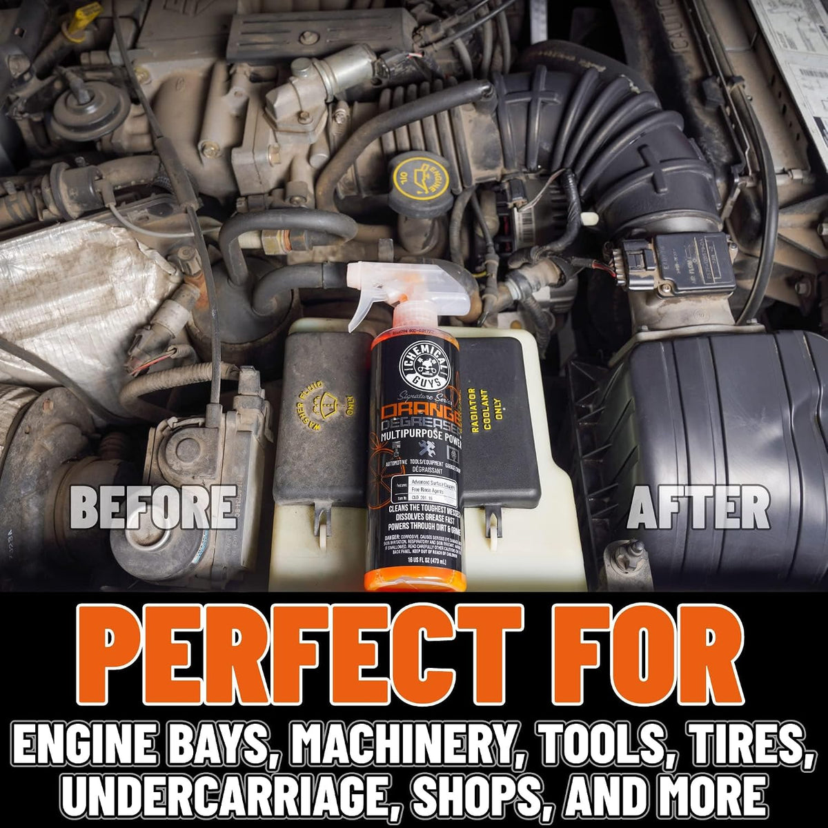 Signature Series Orange Degreaser Spray, Heavy Duty, 16 oz